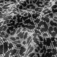 Scuba Glencheck & Leoflecken – schwarz/weiss,  thumbnail number 2