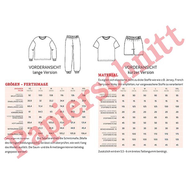 FRAU TRIXI Schlafkombi für Sommer und Winter | Studio Schnittreif | XS-XXL,  image number 13
