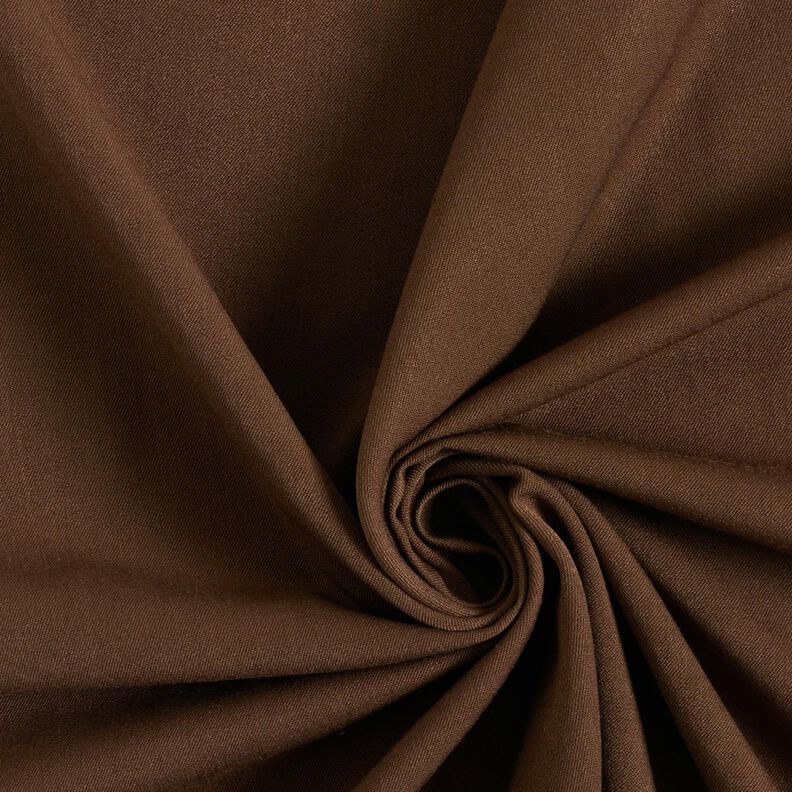 Bi-Stretch Gabardine – dunkelbraun,  image number 1