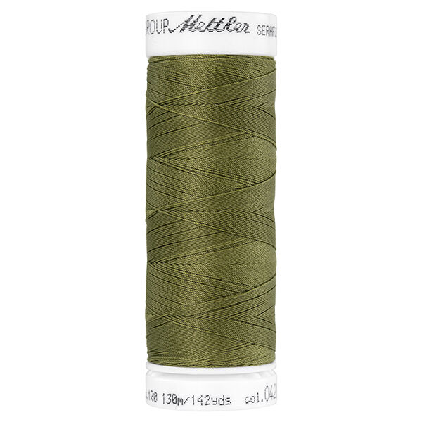 Seraflex Nähgarn für elastische Nähte (0420) | 130 m | Mettler – oliv, image number 1