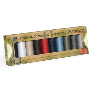 Nähfaden-Set Allesnäher rPET  [ 100m / 10 Stück  ] | Gütermann creativ, 