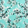 Outdoorstoff Canvas Kirschblüte – aquablau,  thumbnail number 1