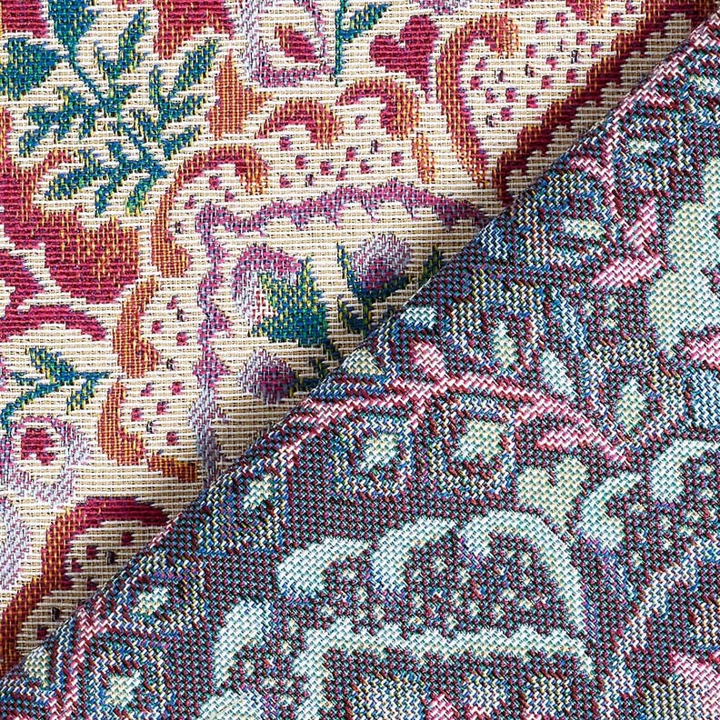 Dekopanel Gobelin großes Mandala – pastellviolett/hellbeige,  image number 4