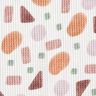 Waffelpiqué bunte Formen – kupfer/elfenbein,  thumbnail number 6
