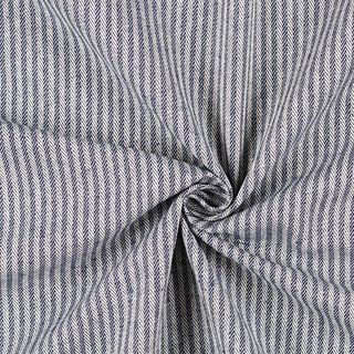 Möbelstoff Jacquard Streifen – blau, 