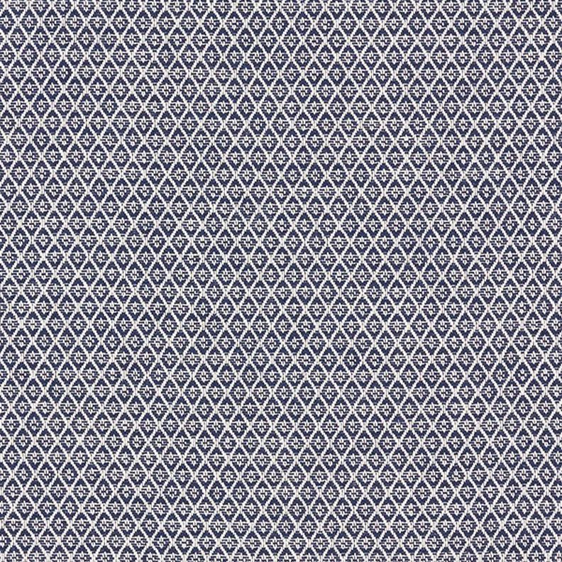 Möbelstoff Jacquard Miniraute – blau,  image number 1