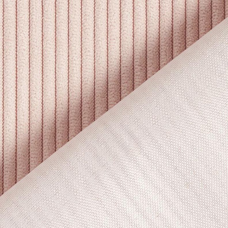 Polsterstoff Cordoptik Fjord – rosé,  image number 3