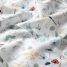 Baumwollpopeline Leben am Teich Digitaldruck – weiss/babyblau,  thumbnail number 2