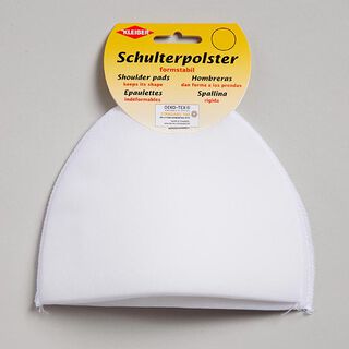 Schulterpolster ohne Haken [2 Stück | 12,5 x 13,5 x 6 cm] - weiss | KLEIBER, 