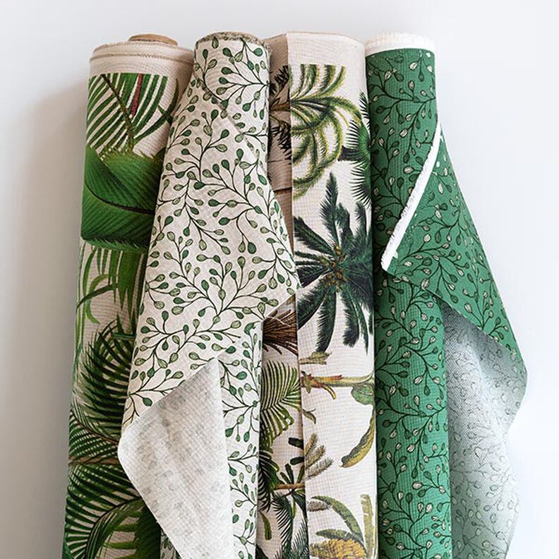 Outdoorstoff Canvas Palmen – natur/helloliv,  image number 7