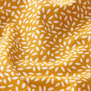 Baumwollstoff Cretonne kleine tupfen – sonnengelb, 