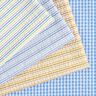 Seersucker Baumwolle Streifen-Mix – blau/weiss,  thumbnail number 5