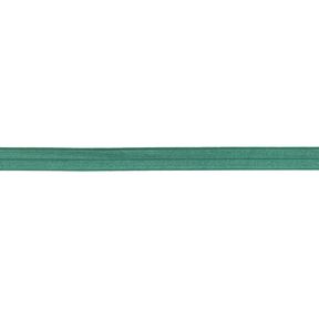 Elastisches Einfassband (Falzgummi) glänzend [15 mm] – wacholdergrün, 
