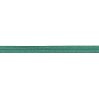 Elastisches Einfassband (Falzgummi) glänzend [15 mm] – wacholdergrün, 
