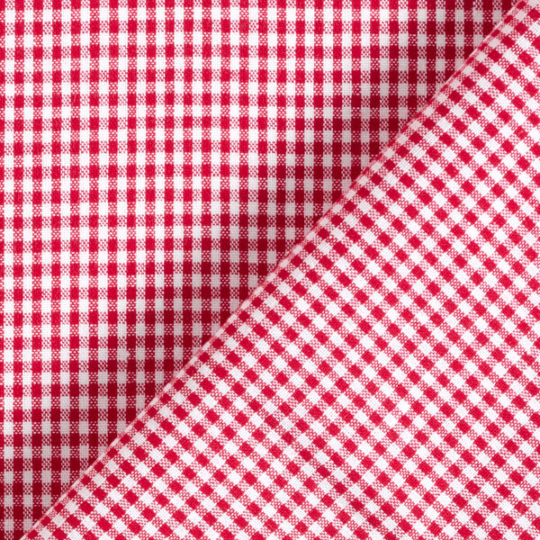 Baumwollstoff Vichy - 0,2 cm – chili, image number 3