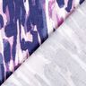 Viskosejersey Pinselstriche – weiss/blaulila,  thumbnail number 4