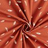 Baumwolljersey Federn – terracotta,  thumbnail number 3