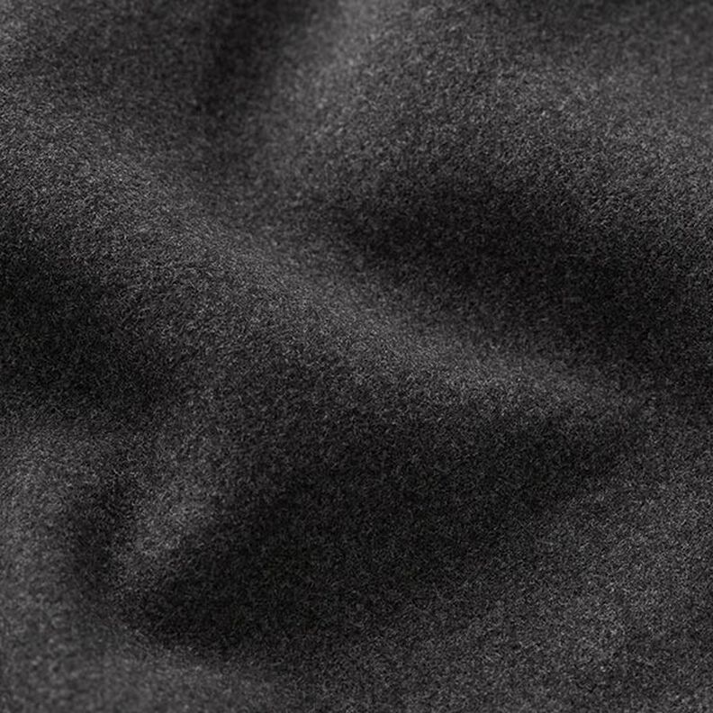 Mantelstoff recyceltes Polyester Melange – anthrazit,  image number 2