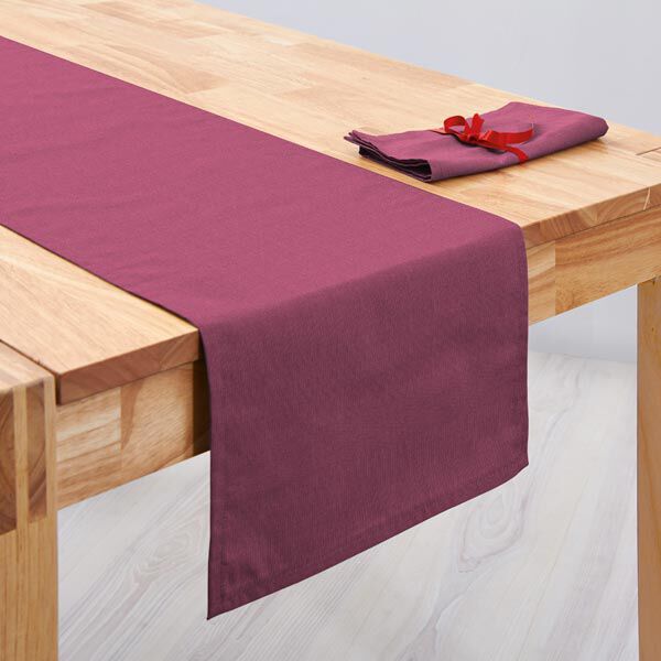 Dekostoff Canvas – rotviolett