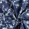 Chambray Sommerblüten – marineblau/wollweiss,  thumbnail number 3