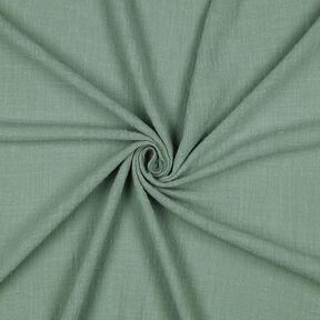 Baumwollstoff Leinen-Optik Uni – schilf, 