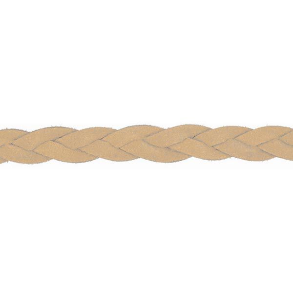 Geflochtene Kordel [ 10 mm ] – beige,  image number 1
