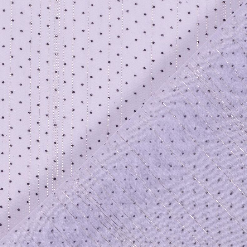 Chiffon Glitzerstreifen und Pünktchen – flieder,  image number 4