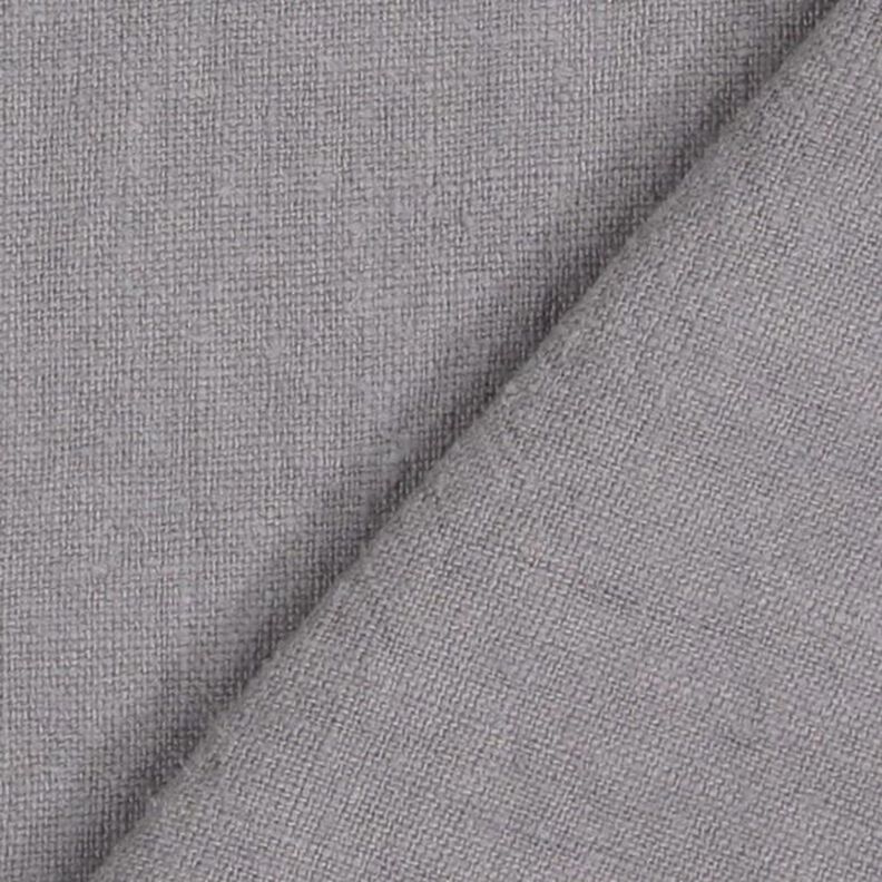 Leinenstoff Ramie-Mix stonewashed, schwere Qualität – grau,  image number 3