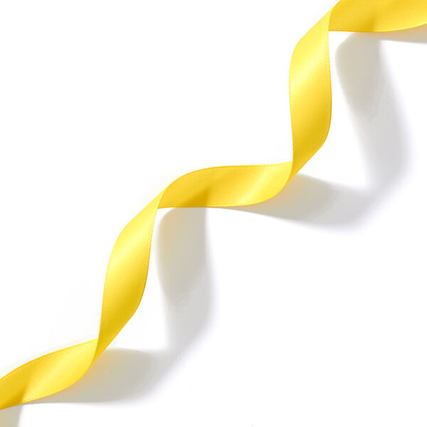 Satinband uni – gelb,  image number 1