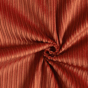 Fancy Cord breit und schmal – terracotta, 