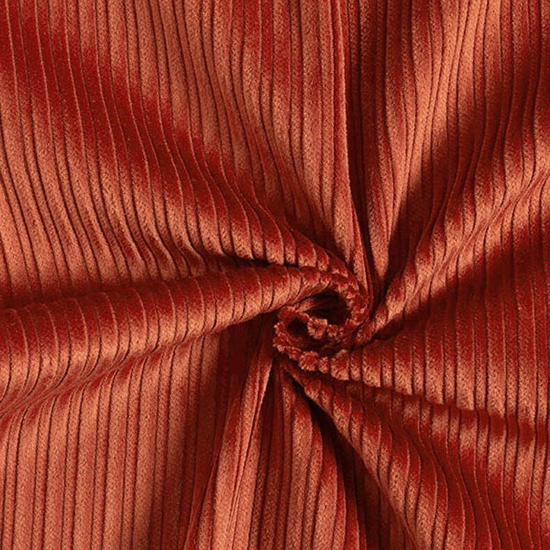 Fancy Cord breit und schmal – terracotta,  image number 1