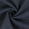 Leinenstoff Ramie-Mix stonewashed, schwere Qualität – nachtblau,  thumbnail number 2