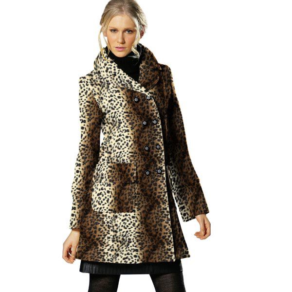 Tierfellimitat Leopard – beige, image number 4