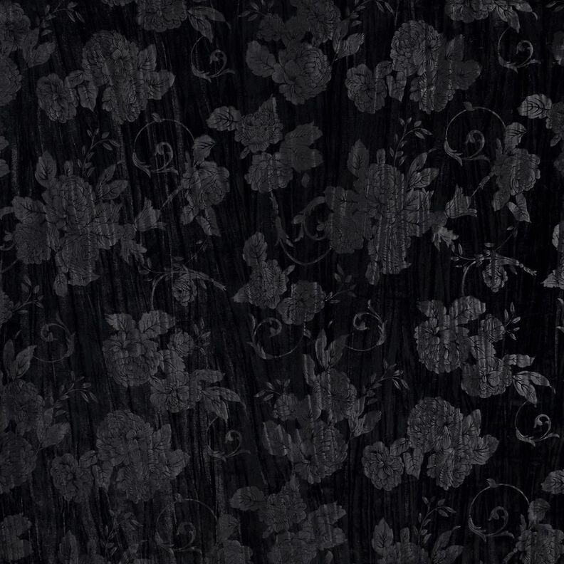 Crashsamt Chrysantheme – schwarz,  image number 1