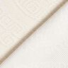Dekostoff Jacquard dekorative Rauten 275 cm – wollweiss,  thumbnail number 4
