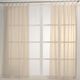 Dekostoff Voile Lurex – natur/gold,  thumbnail number 6