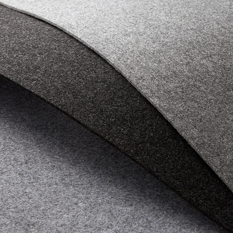 Filz 45 cm / 4 mm stark – anthrazit,  image number 3