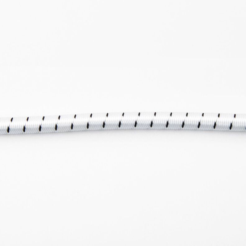Starke Outdoor Gummikordel [Ø 10 mm] – weiss/schwarz,  image number 2