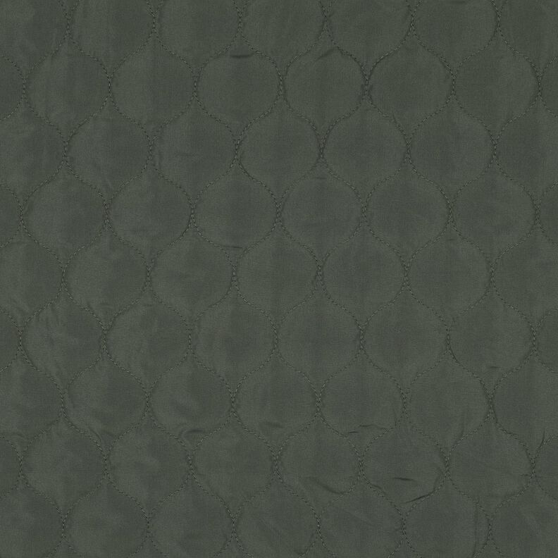 Steppstoff Kreismuster | Poppy Fabrics – dunkelpinie,  image number 1