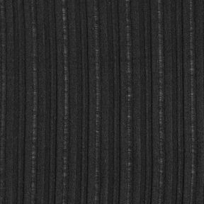 Rippenstrick Uni – schwarz, 