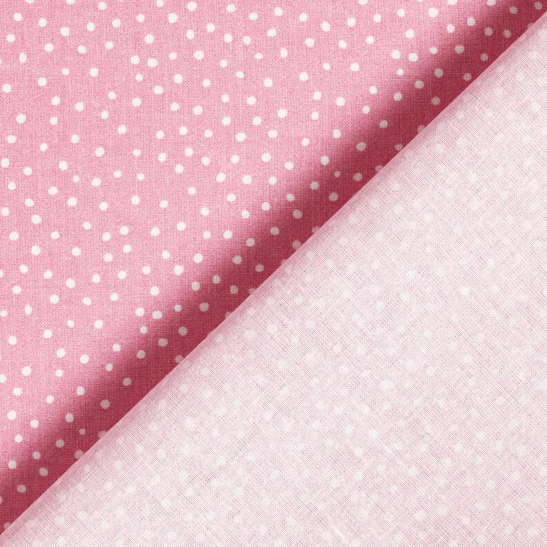 Baumwollstoff Cretonne feine Punkte – rosa, image number 4