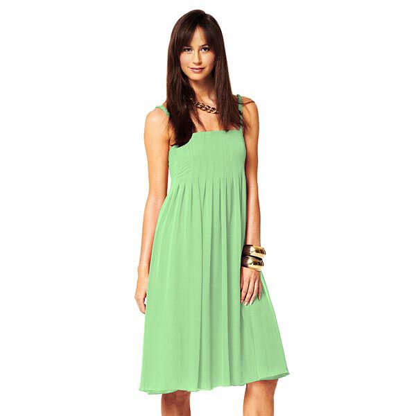 Chiffon – grasgrün | Reststück 100cm