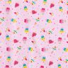 Baumwollstoff Cretonne Eiscreme – rosa,  thumbnail number 1
