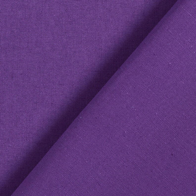 Baumwollstoff Cretonne Uni – lila,  image number 3