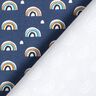 Baumwolljersey kleine Regenbögen – indigo,  thumbnail number 4