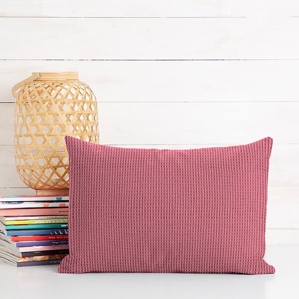 Waffelpiqué – rosa | Reststück 100cm