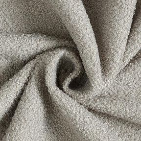 Polsterstoff Bouclé – hellgrau, 