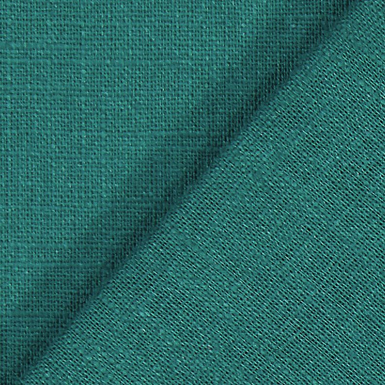 Leinenstoff Ramie-Mix medium – blautanne, image number 3