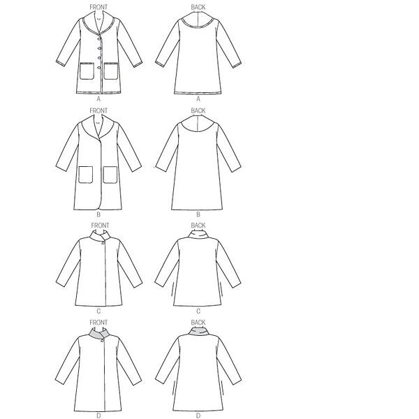 Mantel | Butterick B6107, image number 5