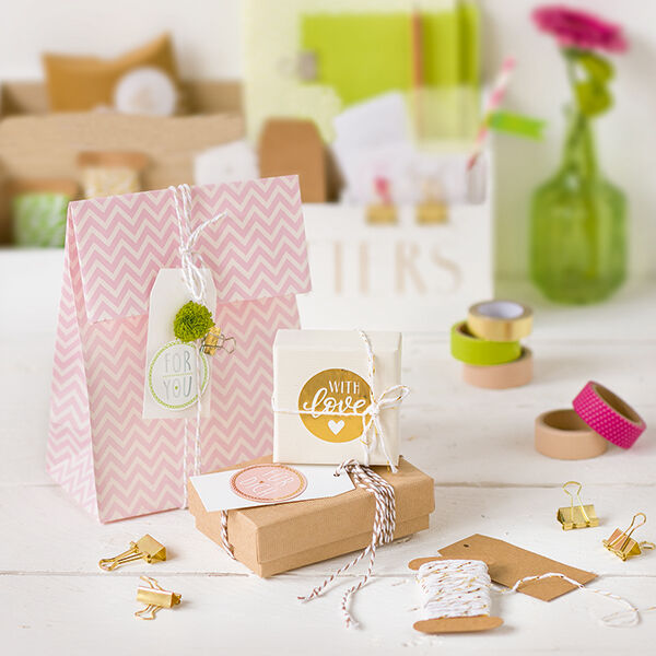 Geschenkset „Schöner Schenken“ – gold, image number 6
